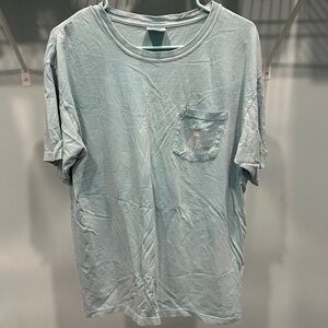 Light Blue Men's surf shirt